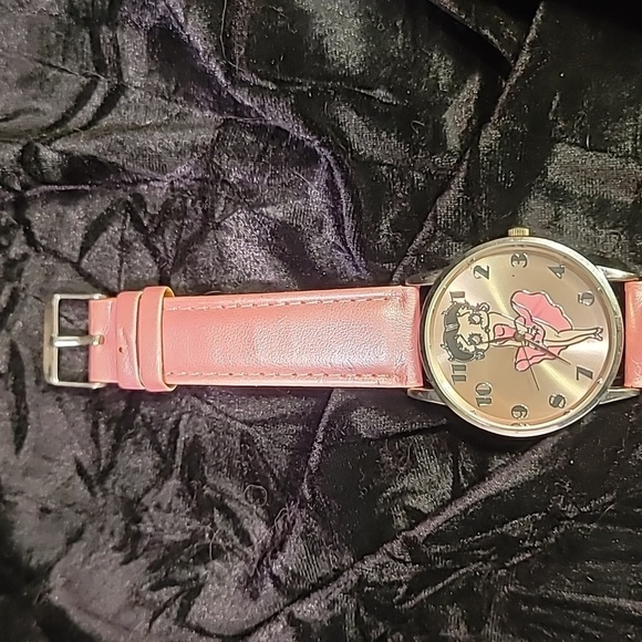 0351.EUC ~ BETTY BOOP ~ In a Little Pink Dress ~ New Battery ~ Works Great - Picture 4 of 7